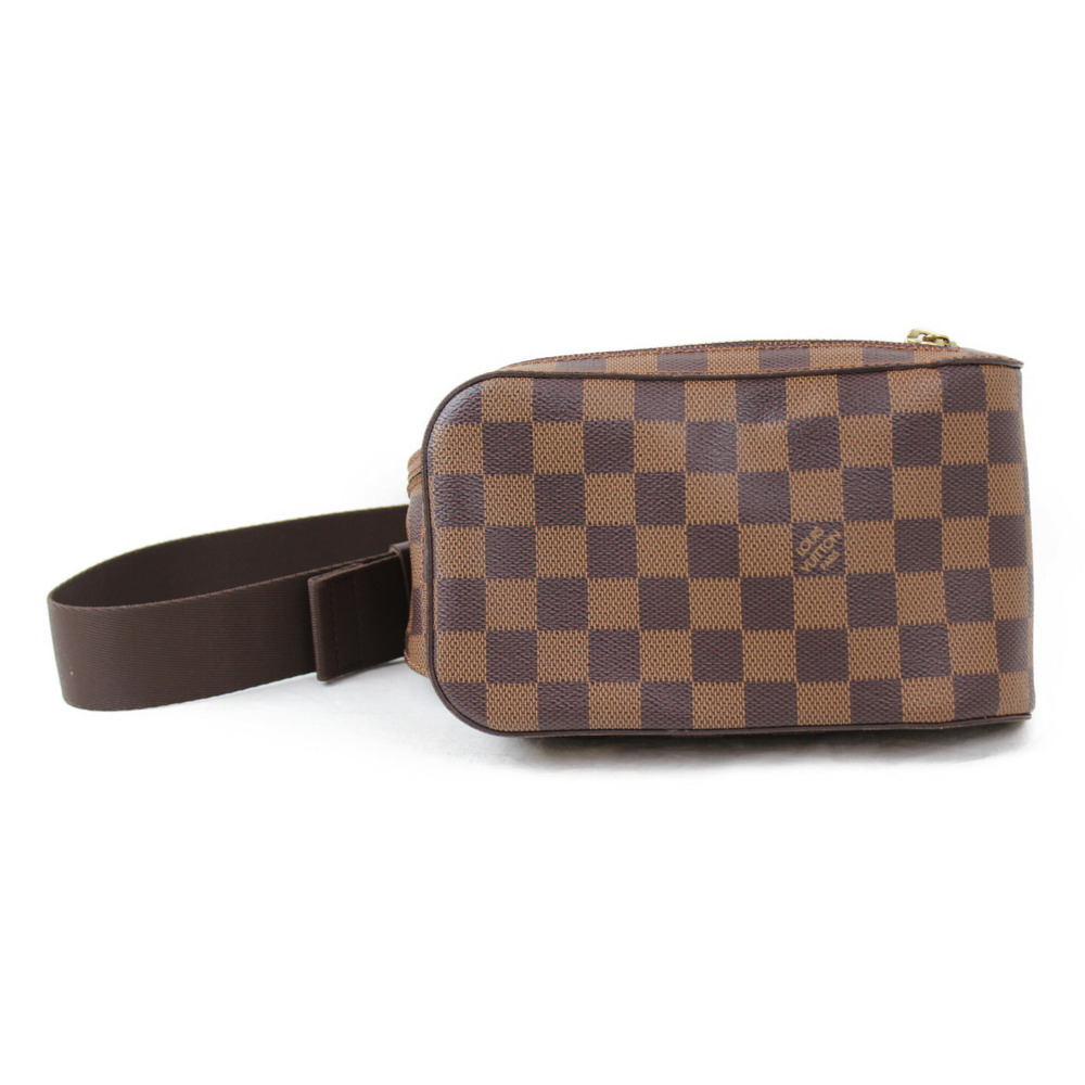 Louis Vuitton Bag Damier Pouch Waist Geronimos Body Brown - Picture 2 of 7